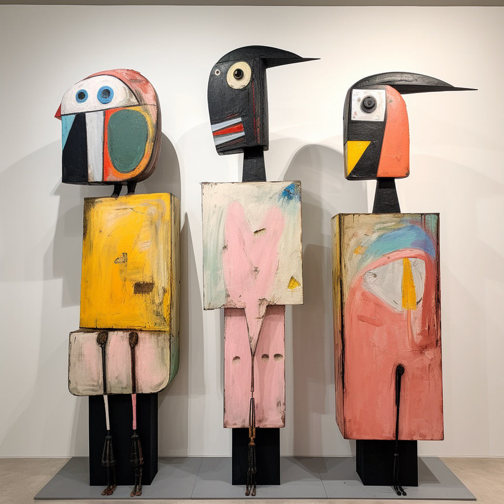 The Breath of Mythological Birds in the Black Garden