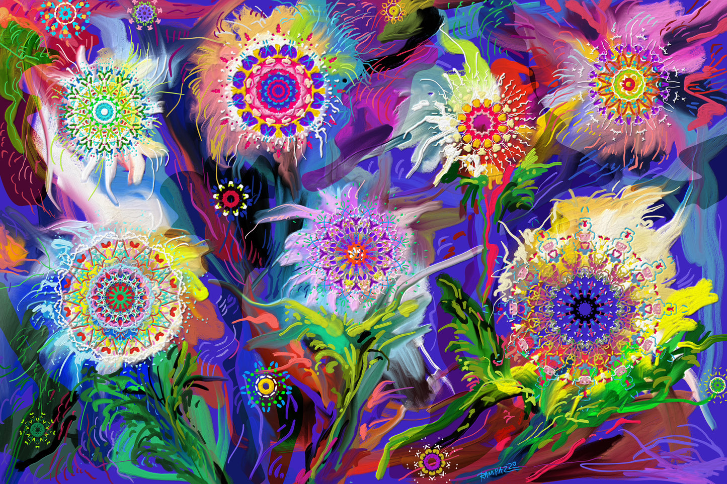 Mandala de Flores