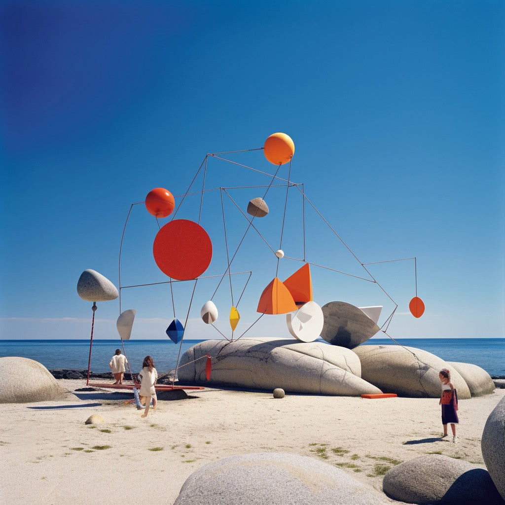 Surreal flying balls